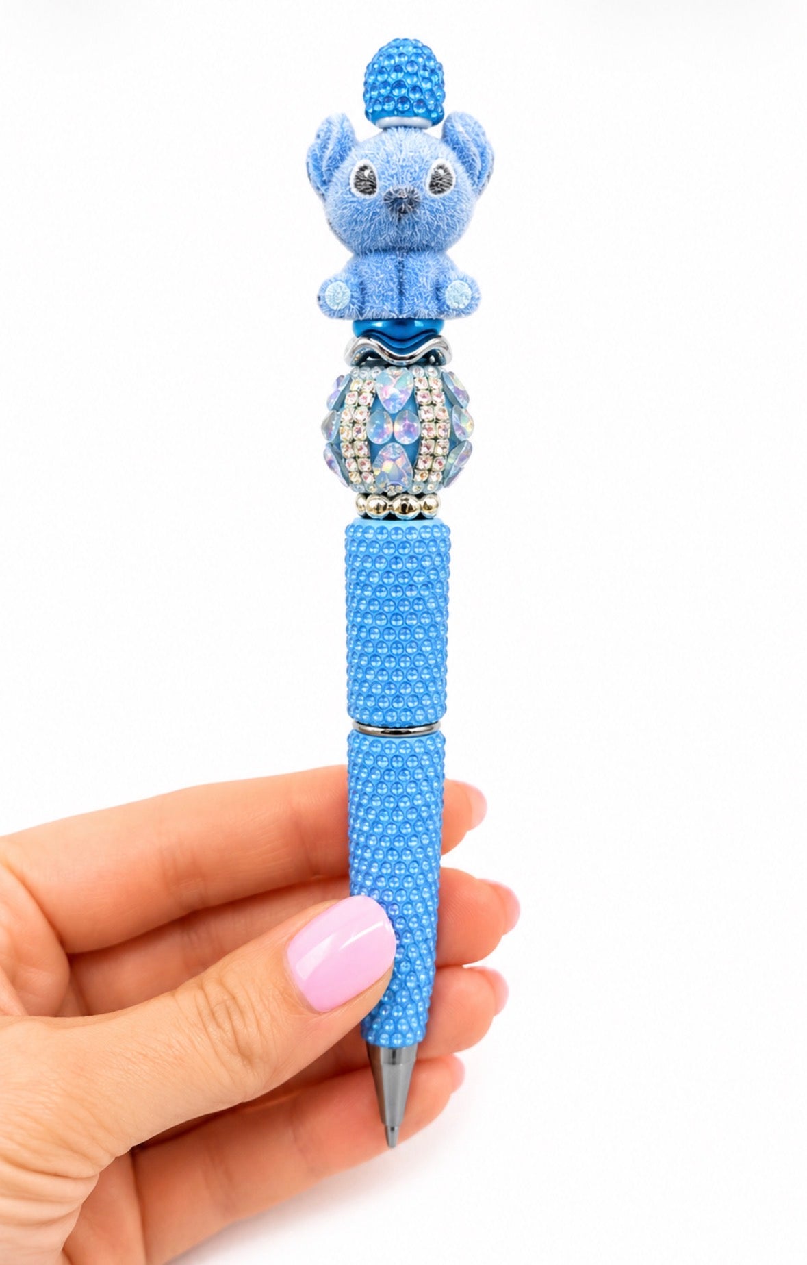 Blue Character Fancy Pen - Short