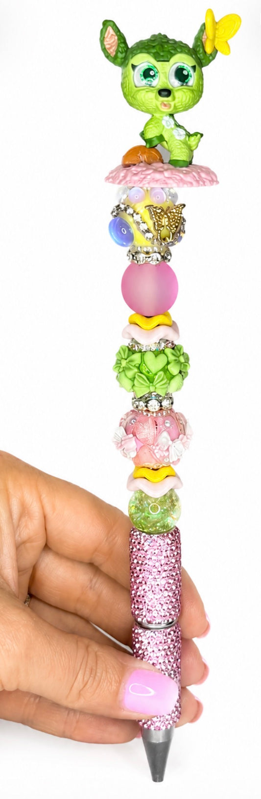 Animal Rhinestone Pen – Long