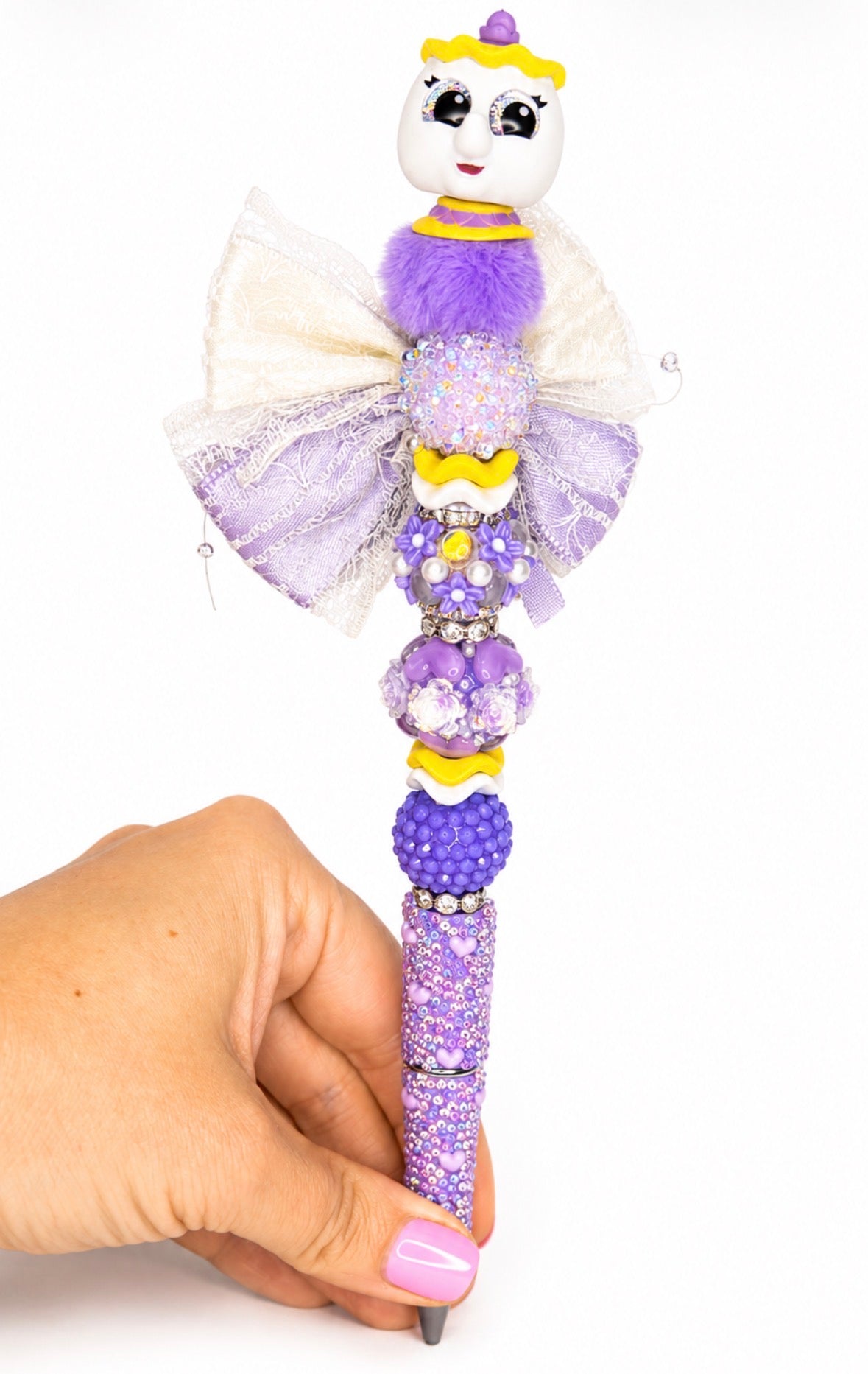 Purple Character Pen – Long