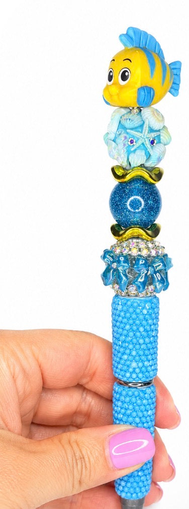 Sea-Inspired Character Topper Pen - Short